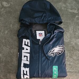 NFL Men"s Eagles Poly Jacket